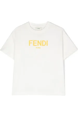 Fendi T-Shirt mit Logo-Print