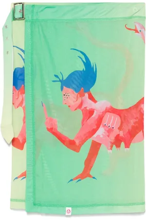 Charles Jeffrey Loverboy Gewickelter Mesh-Rock