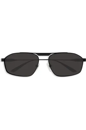Balenciaga Metal frame rectangular sunglasses