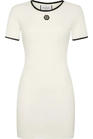 Philipp Plein Kleid aus Baumwollstretch