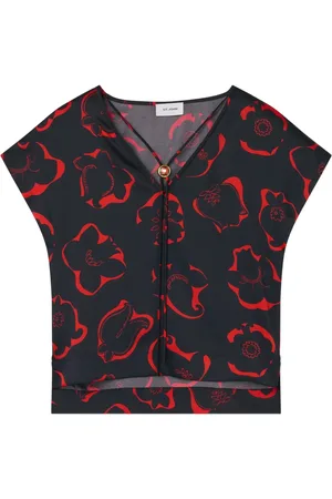 ST. JOHN Bluse mit Print