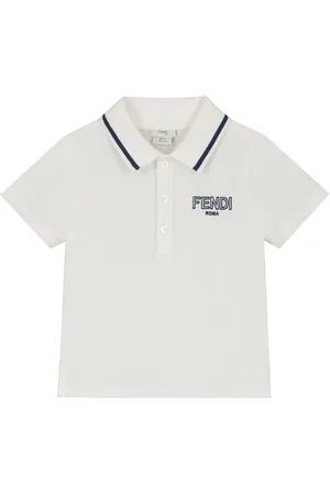 Fendi Poloshirt mit Logo-Stickerei