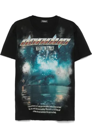 Dondup T-Shirt mit Logo-Print