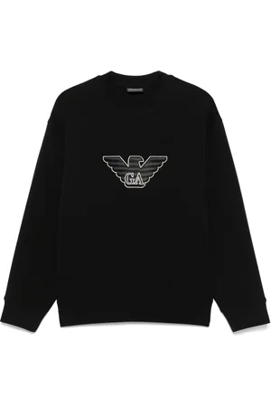 Emporio Armani Sweatshirt mit Logo-Patch
