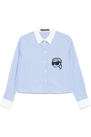 Karl Lagerfeld Bluse mit Ikon-Print