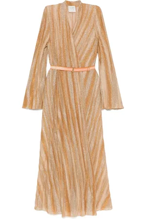 FORTE FORTE Maxikleid aus Lurex