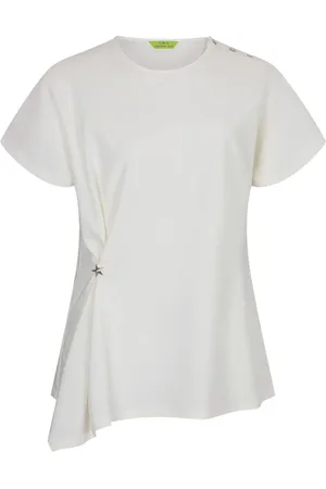 SHANGHAI TANG Asymmetrisches T-Shirt