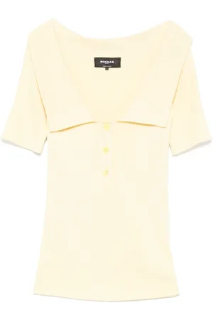 Rochas Poloshirt aus Seide