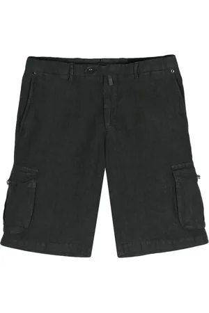 Kiton Chambray-Shorts aus Leinen