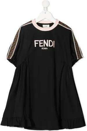 Fendi Kleid mit Logo-Print