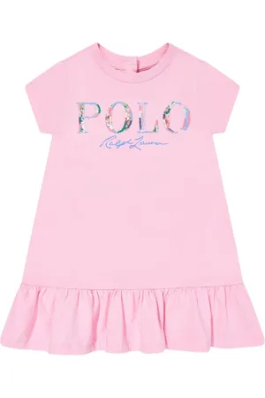 Ralph Lauren Kleid mit Logo-Print