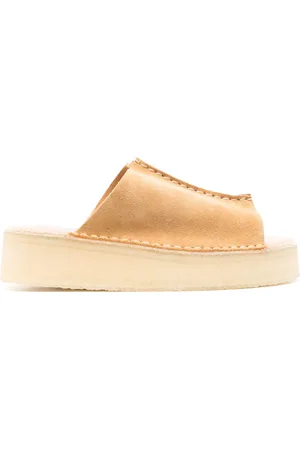 Clarks Pantoletten aus Wildleder