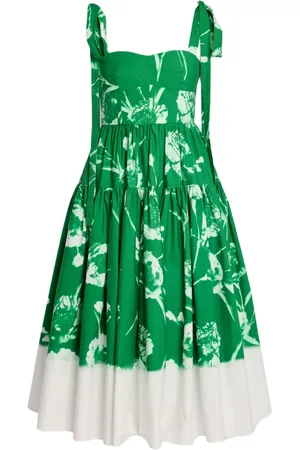 Erdem Midikleid mit Blumen-Print
