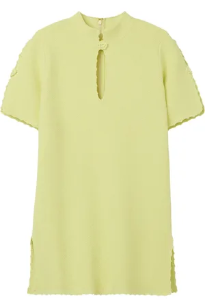 ST. JOHN Bluse mit Wabenmuster