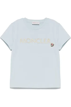 Moncler T-Shirt mit Logo-Stickerei