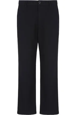 Armani Exchange Chino mit Logo-Patch