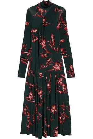 Colville Cafe Muller Midikleid mit blumigem Print