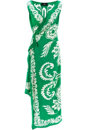 Etro Midikleid mit Blumen-Print