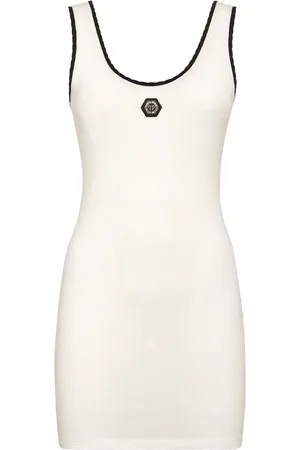 Philipp Plein Kleid aus Baumwollstretch