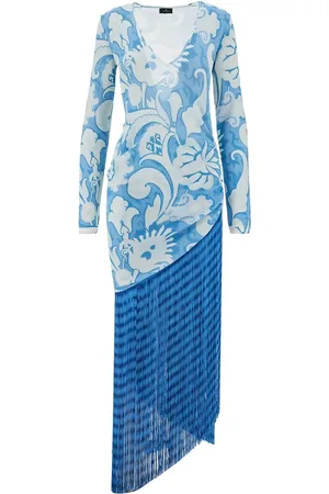 Etro Kleid mit V-Ausschnitt