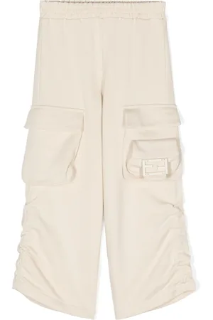 Fendi Cargohose mit Logo-Schild