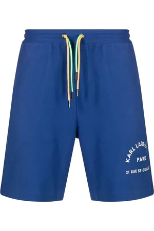 Karl Lagerfeld Athleisure Shorts mit Logo-Print