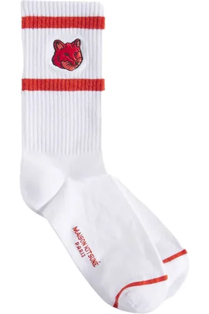Maison Kitsuné Fox Head Socken