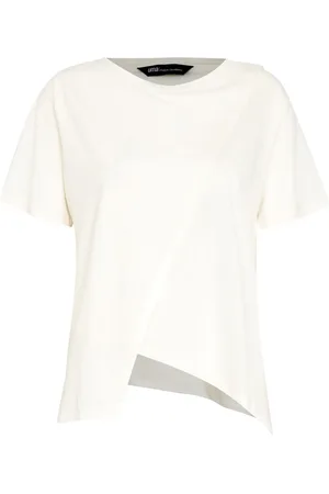 Uma Raquel Davidowicz T-Shirt mit asymmetrischem Saum