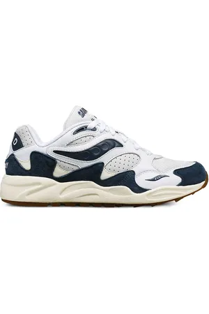 Saucony Grid Shadow 2 "Ivy Prep White Navy" Sneakers