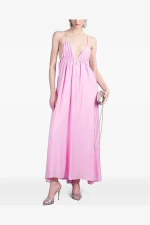 Simkhai Maxikleid mit tiefem V-Ausschnitt