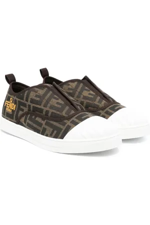 Fendi Slip-On-Sneakers mit Monogrammmuster