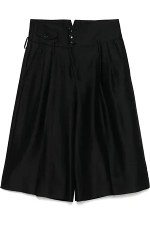 Taakk Shorts mit Faltendetail