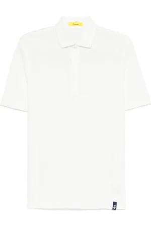 DRUMOHR Poloshirt mit Logo-Detail