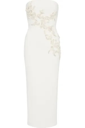 Rebecca Vallance Besticktes Tove Midikleid