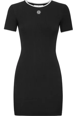 Philipp Plein Kleid aus Baumwollstretch