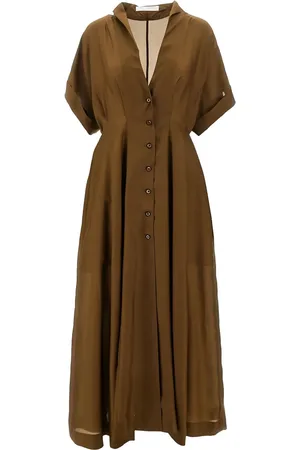 Serafini Midikleid aus Seide