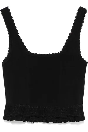 Sandro Top mit Wellensaum