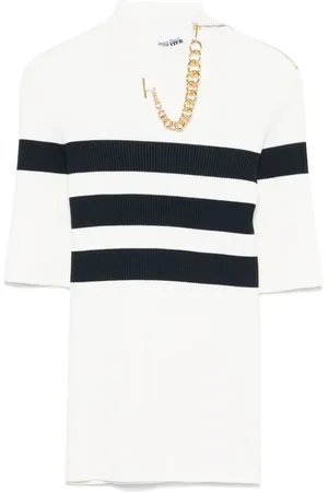 Jean Paul Gaultier Fein geripptes T-Shirt