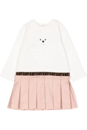 Fendi Kleid mit FF-Streifen