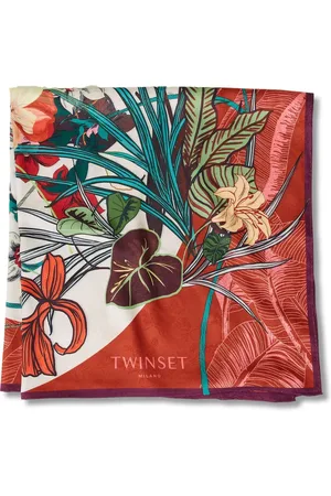 Twin-Set Schal mit Blumen-Print