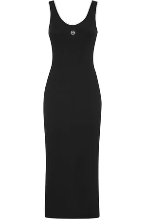 Philipp Plein Geripptes Kleid