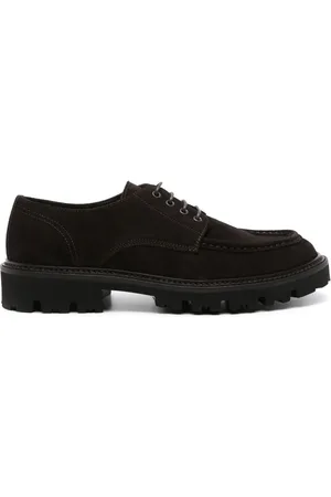 HUGO BOSS Derby-Schuhe aus Wildleder