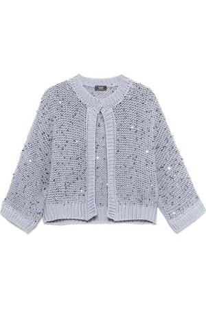 PESERICO SIGN Cardigan mit Pailletten