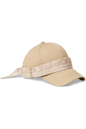 Twin-Set Baseballkappe mit Schal-Print