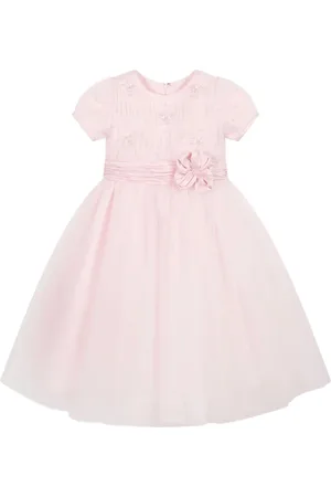Sarah Louise Kleid mit Blumenapplikation