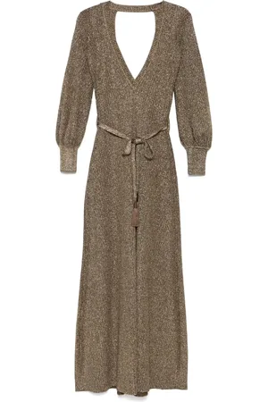 Tom Ford Rückenfreies Maxikleid mit V-Ausschnitt