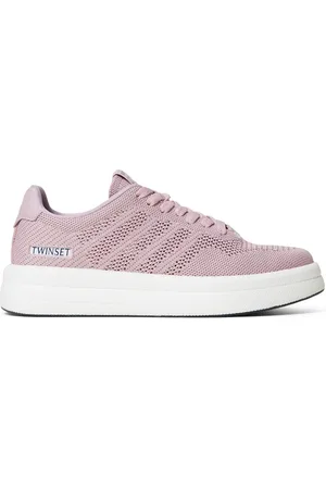 Twin-Set Sneakers mit Logo-Applikation