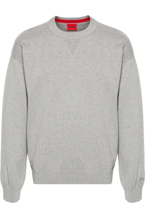 HUGO BOSS Pullover mit Logo-Stickerei