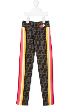 Fendi Jogginghose mit Zucca-Streifen
