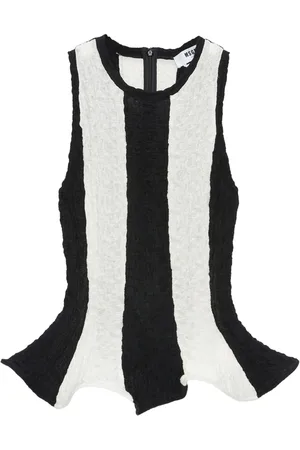 Msgm Gestreiftes Oberteil